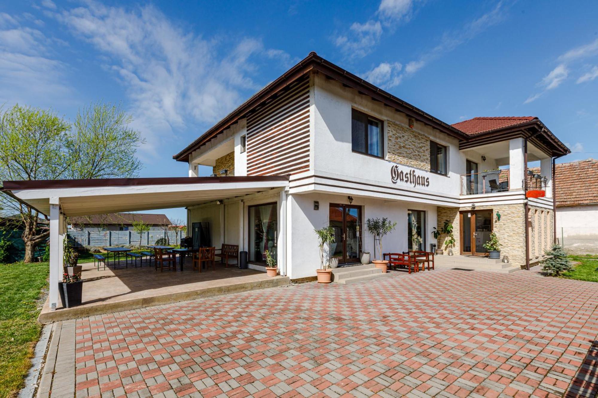 Hotel Gasthaus Sacalaz Timisoara Exterior foto